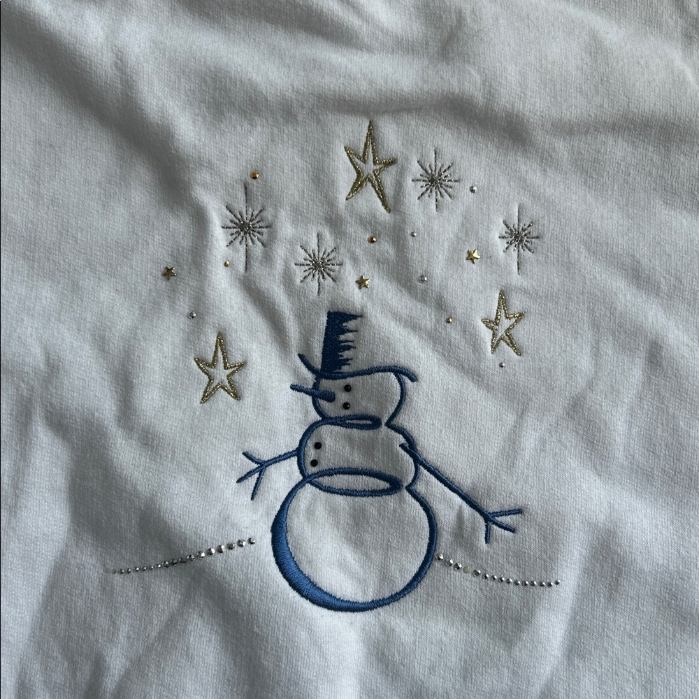Vintage Snowman Sweater - Picture 2 of 8